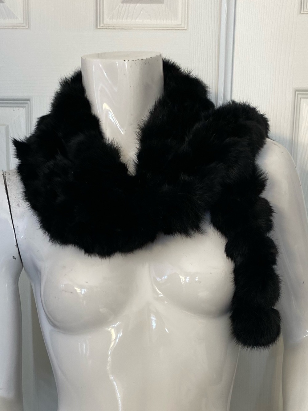 💯Rabbit  luxury Fur Wrap Scarf for Women